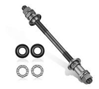 BELLIFFY Eje Trasero Bicicleta Trasero para Bicicleta De Pista Buje De Bicicleta De Montaña Metal 1 Juego 180 Mm para Rueda Trasera