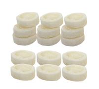 BELLIFFY Esponja de Natural 20 Pcs para Ducha Soporte para Jabón para Cuidado Corporal y Duradera Limpieza y Corporal Jabonera Almohadilla de