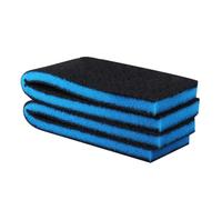 BELLIFFY Esponja Filtrante para Peceras Bioquímica de Carbón Activado, Filtro Doble Capa de Poliéter, Carbón Negro, Paquete de 3 Unidades, para Acuarios Dulce y Marinos, Uso Acuático