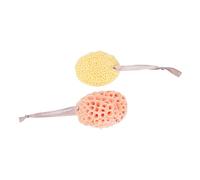 BELLIFFY Esponja Griega Ligera para Baño con Forma de Panal de Abeja Y Algas Marinas para Uso Diario en La Ducha Gel Hidratante