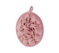 BELLIFFY Esponjas de Baño en Forma de Flor 3 Piezas Cuerda para Colgar, Material Poliéster y Pe, Producción de Espuma Rica para Limpieza Delicada