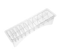 BELLIFFY Estuche Organizador Caja de Almacenamiento Versátil 10 Ranuras de PS para Cortapelos para Protectores de Cortadora, Adecuado para Peluquería Profesional