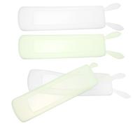 BELLIFFY Funda Protectora de Silicona Luminosa para Mando a Distancia Forma de Oreja de Conejo, 4 Piezas Cortes Precisos para Control Remoto de TV