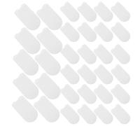 BELLIFFY Fundas Protectoras para Dedos Transpirables 200 Unidades Dedales Reutilizables Textura Perlada para Limpieza Dental Seca de Mascotas Protector para Yemas Adecuado para Perros y