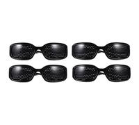 BELLIFFY Gafas Terapéuticas para Microperforaciones, Montura Ligera y Resistente, para Ejercicios Visuales Niños y Mayores Problemas Oculares