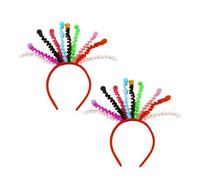 BELLIFFY Juego De 2 Diademas Divertidas Para El Pelo Diadema De Para Fiestas Y Festivales.