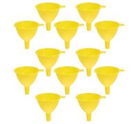 BELLIFFY Juego de 20 Embudos Pequeños de Plástico para Laboratorio y Cocina 65 CM Compatibles Cuellos Estrechos Ideales para Transferencia de Líquidos y Sólidos en Experimentos y Uso