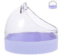 BELLIFFY Juego De Cuencos para Mascotas Cuenco para Comida De Animales Pequeños Cuenco para Ratas Cuenco para Agua para Hámster Cuenco para Chinchilla Resistente para Mascotas