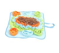 BELLIFFY Juguete Interactivo para Perros 1 Pieza Tapete para Olfateo Maleza Brillante Entrena El Sentido del Olfato de Tu Perro Suministros para Mascotas