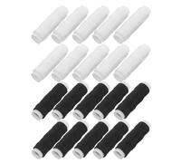 BELLIFFY Kit de Hilo de Coser para Máquina y Manual, 20 Bobinas de Poliéster para Jeans y Mezclilla, Negro y Color Claro 50 M, Hilo Resistente para Bordado y Manualidades Domésticas