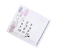 BELLIFFY Manta para Ñiño Multiusos de Fibra Química 3 Piezas 100x100 Cm Cálida Adecuado para Sesiones Fotográficas y Baby Shower