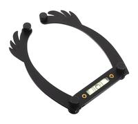 BELLIFFY Mapeo De Regla De Plantilla Para El Cuidado De Las Mapeo De Regla Para Medir Ceja Regla Kit Para Forma a Las Aleación De Aluminio Black