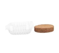 BELLIFFY Nido para 5 Juegos De Nidos De Plástico con Tapetes Incubación para Cría