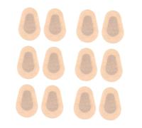 BELLIFFY Ojos Autoadhesivos Elásticos de Telas No Tejidas 6 Pares 7.5x5 Cm para Cuidado Postoperatorio y Heridas, Transpirables, para Uso Personal y Familiar Estilo Aleatorio