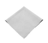 BELLIFFY Paño De Limpieza De 15 Cm Para Pantallas De Teléfonos Y Joyas 20 Unidades Doble Pelo Gris Claro Suave Con Las Superficies