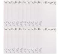 BELLIFFY Papel para Envolver Ramos de Flores 20 Hojas Papel Kraft Blanco Resistente al Agua Material de Envoltura Floral para Bouquets Bodas Cumpleaños y Floristería