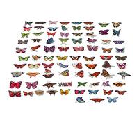 BELLIFFY Pegatinas de con Estilo 160 Unidades con Protección Solar para Decorar Maletas Portátiles Y Bicicletas