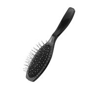 BELLIFFY Peine de Acero para Pelucas con Cerdas de Acero Antistático Resistente y Portátil Desenredante Profesional para Cabello Sintético y Natural para Uso Casa y Salones