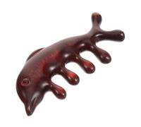 BELLIFFY Peine De Madera Dolphin Para Masaje Peine Portátil Herramienta De Relajación Natural Para Cabello Diseño Único y Decorativo Para Hombres y Mujeres