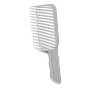 BELLIFFY Peine De Peluquería Para Cortar Cabello 1 Unidad Tamaño Mediano Diseño Curvo Ergonómico Peineta Para Estilismo Masculino Uso Profesional Salones De Belleza Color Gris