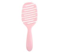 BELLIFFY Peine Ventilado y Elástico Cuidado del Cabello Rosa, de Abs, Uso Dual para Cabello Seco y Húmedo, Adecuado para Desenredar y Peinar Fácilmente
