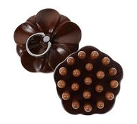 BELLIFFY Peines de Masaje de Sándalo Natural para Cuero Cabelludo Set 2 Piezas con Dientes Anchos y Finos Herramienta de Masaje para Cabeza y Cuero Cabelludo Accesorio Compacto con