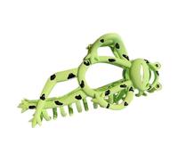 BELLIFFY Pinza Garra Grande para Pelo Grueso Diseño Rana Divertida Accesorio de Cabello Cartoon para Estilo Seguro y Multiuso Fiesta