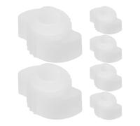 BELLIFFY Protector de Manija de Puerta Redonda Agarre Ergonómico Anticolisión de Tpe 6 Piezas y Tacto Cómodo para Bebés para Hogar y Dormitorio
