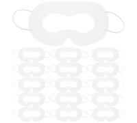 BELLIFFY Protectores Oculares Desechables Almohadillas Faciales de Tela No Tejida 50 en Color Claro, Ajuste y Barrera contra Sudor y Polvo para Gafas de Realidad Virtual para Juegos Vr