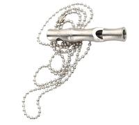 BELLIFFY Silbato de Adiestramiento Canino de Metal Inoxidable Silencioso y Resistente Tamaño Compacto para Entrenamiento de Perros Adecuado para Senderismo y Actividades al Aire Libre