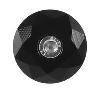 BELLIFFY Tapa de Potencia de Dirección para Bicicleta 318 MM de Aluminio Negro Cubierta Superior para Horquilla Delantera Repuesto Resistente para Ciclismo de Montaña y Carretera