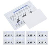 BELLIFFY Tarjetas Limpiadoras para Terminales Pos de PVC, Paquete de 10 Unidades, Reducen Residuos y Prolongan la Vida del Cabezal Óptico
