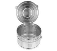 BELLIFFY Tarro de Algodón 304 Acero de en Inoxidable Clínico para Almacenamiento Buen Múltiple Sellado, Caja para Bolas Vendajes y Clínicas y Salones de Belleza