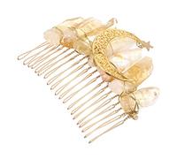 BELLIFFY Tocado de Cristal Peine para El Pelo Exquisito Accesorio de Moda para Niña para Fiesta de Boda