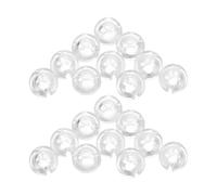BELLIFFY Topes de Cadena de Cuentas de Ventana en Pom, 25 Unidades para Persianas Enrollables, Accesorios de Fijación para Cadenas de 4,5mm, Uso en Hogares y Espacios Comerciales