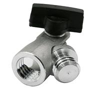 BELLIFFY Trípode de Rotatorio de Aleación de Aluminio, Soporte Ajustable para Instrumentos de Medición, Uso en Construcción y Topografía, Paquete de 2 Piezas Color Metálico