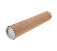 BELLIFFY Tubo de Cartón de Papel Khaki para Manualidades Diseño Largo y Resistente, Adecuado para Proyectos de Arte en Grupo y Almacenamiento Seguro de Pósteres