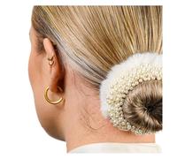 Bellinoxx Shop the look - Juego de accesorios para el pelo - Black Crystal (Golden Frost Pearl, sin lápiz)