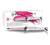 Bellissima GT15 200 Hierro Rizador, Revestimiento de Cerámica, para hacer Rizos suaves, estrechos y definidos, Temperatura 150°C / 210°C, cono 18/25 mm, Guante Térmico, adecuado para todo el cabello