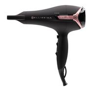 Bellissima K9 2300, Secador de pelo, seca y mantiene hidratado el cabello sin efecto rizado, 2300 W, tecnología de iones, 8 combinaciones de flujo de aire a temperatura, difusor incluido