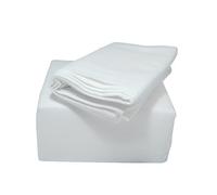 Bellissimo Indulgence par Funda de Almohada de Franela, algodón, White, Single