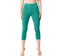 Bellivalini Leggins 3/4 Mallas Deportivas Mujer BLV50-199 (Turquesa Oscuro, M)