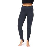 Bellivalini Leggins Calientes Mujer Termo con Estribo Mallas Invierno Cálidas BLV50-321 (Graphite, S)