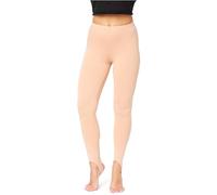 Bellivalini Leggins Calientes Mujer Termo con Estribo Mallas Invierno Cálidas BLV50-321 (Piel, L)