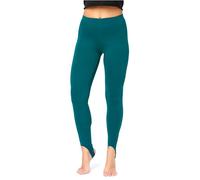 Bellivalini Leggins Calientes Mujer Termo con Estribo Mallas Invierno Cálidas BLV50-321 (Verde Esmeralda, L)