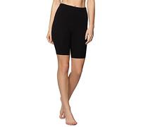 Bellivalini Leggins Cortas de Algodón Mujer BLV50-157 (Negro, M)