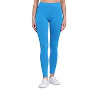 Bellivalini Leggins Mallas Deportivas Largas en Viscosa Mujer BLV50-147 (Azul, S)