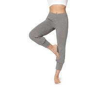 Bellivalini Pantalones 3/4 Pirata Harem Leggins para Mujeres Pantalón Holgado Aladino Capri Deporte Yoga Jogging Pilates para el Verano BLV50-283