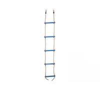 Bello Giardino - Escalera para niños con 5 peldaños de plástico - Juego al aire libre y en interiores - Torre de juegos para parque infantil - Juego de torre de escalada (azul cielo)