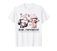 Bello Papaguena Minions Love Hearts Despicable Me Camiseta